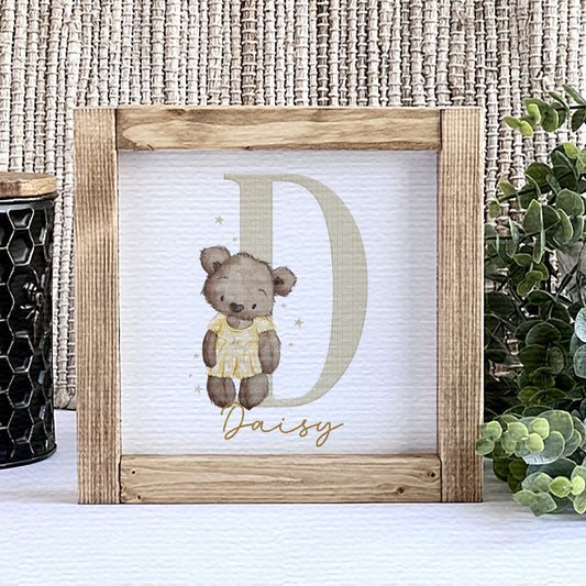 OG Daisy Bear Alphabet