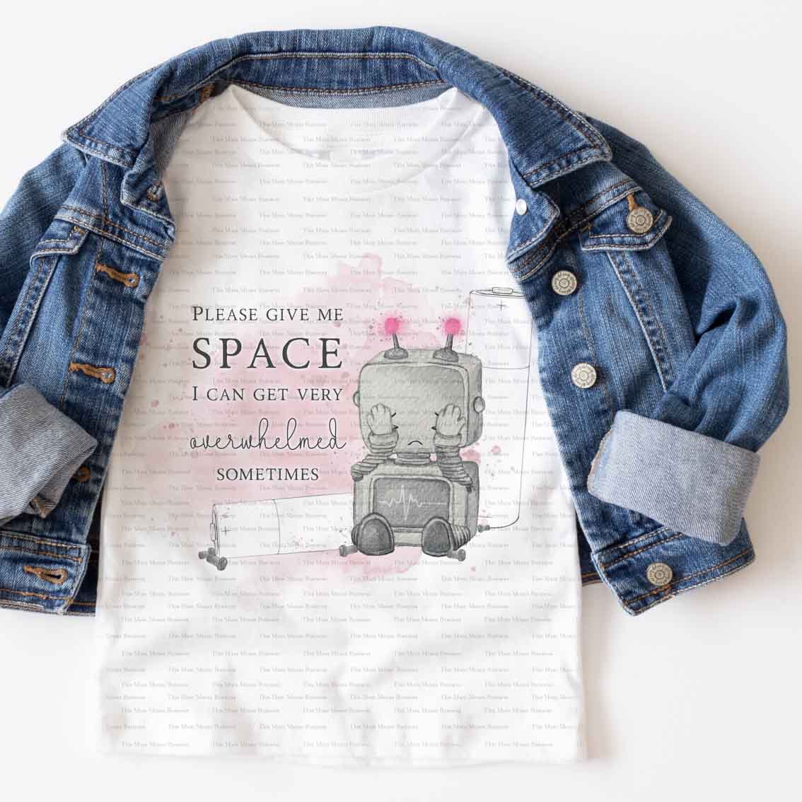 Overwhelmed Sitting Robot