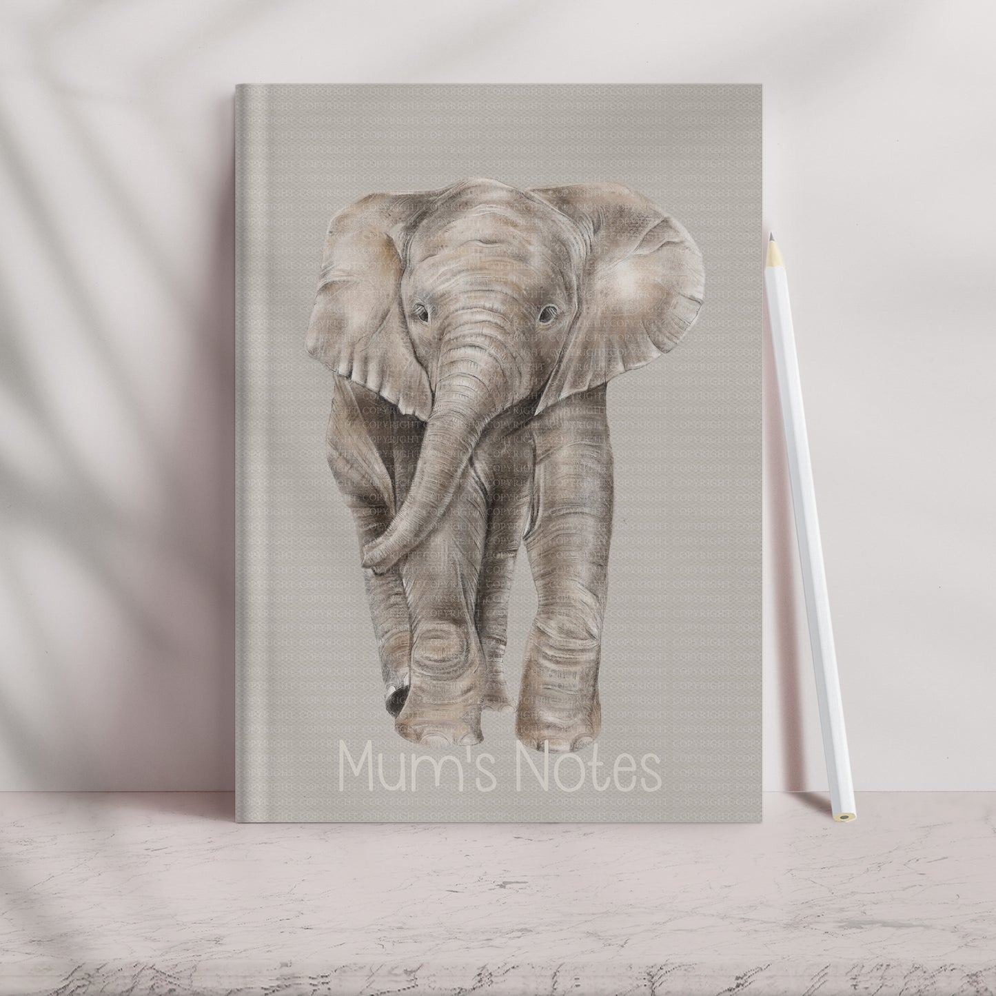 Painted elephant