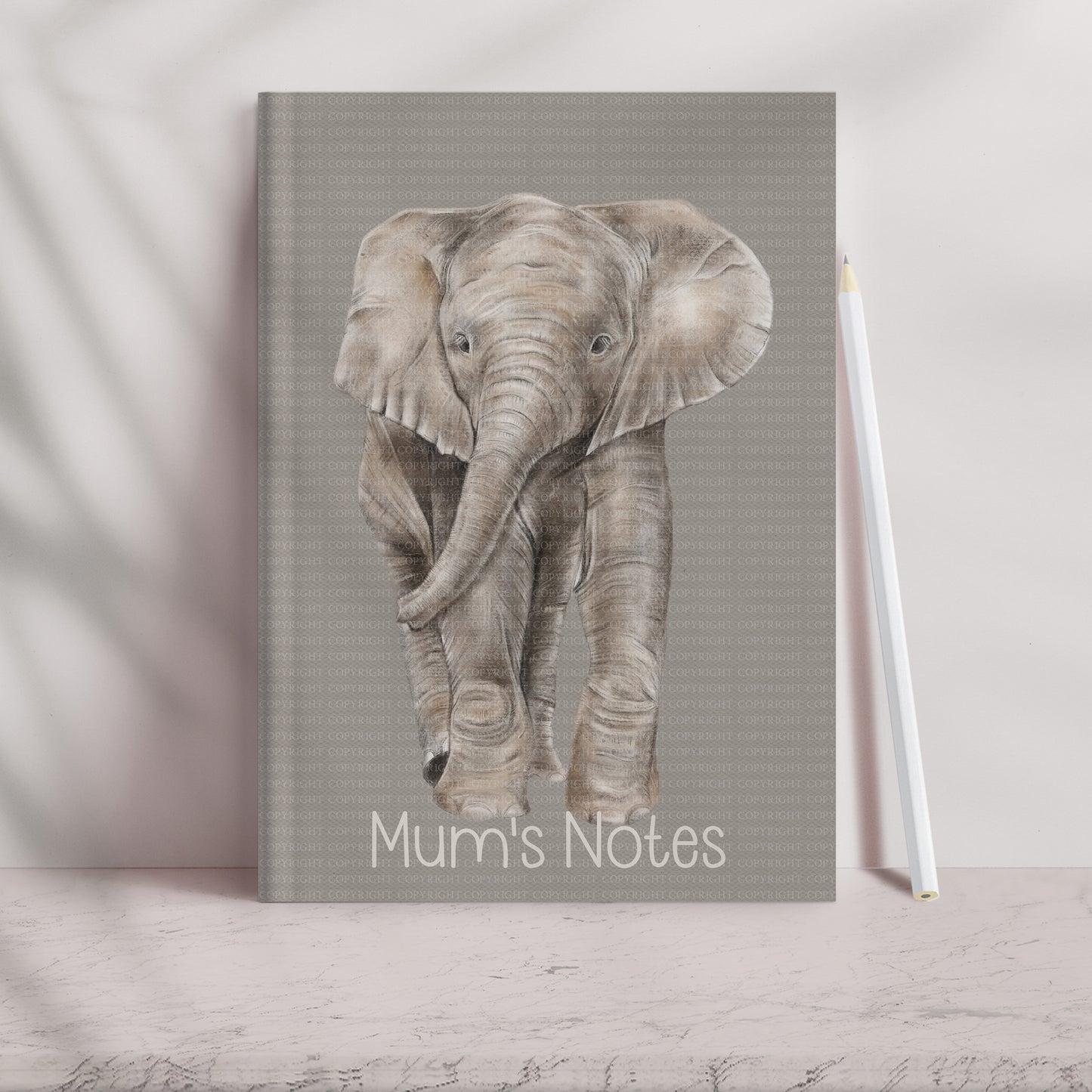 Painted elephant