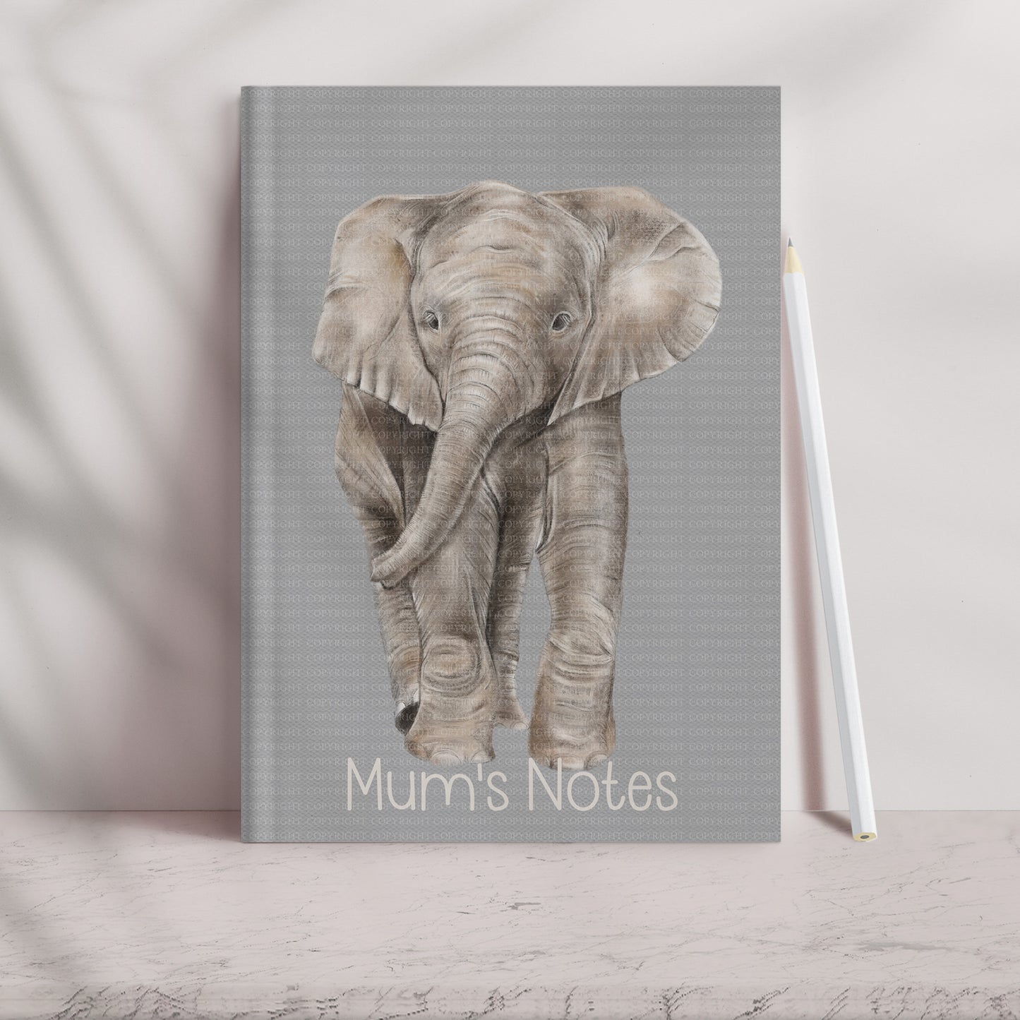 Painted elephant