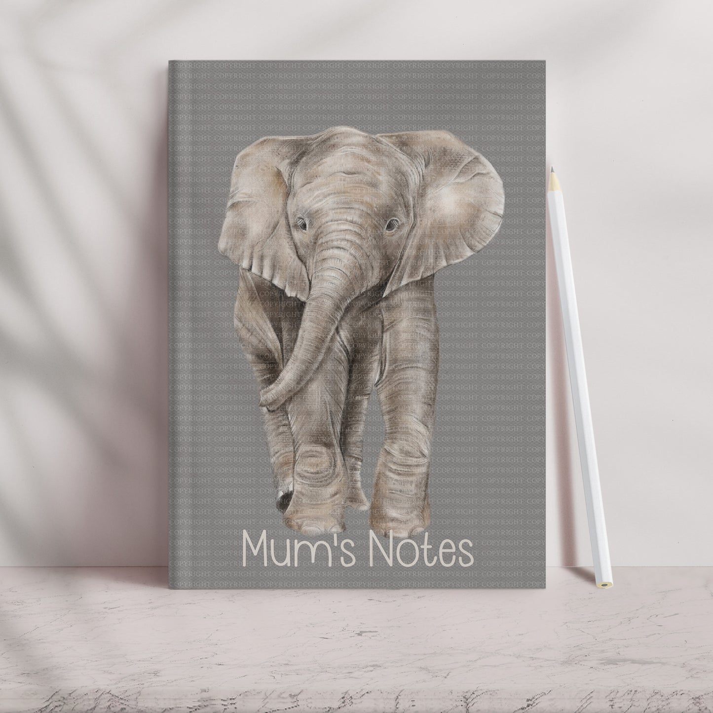 Painted elephant