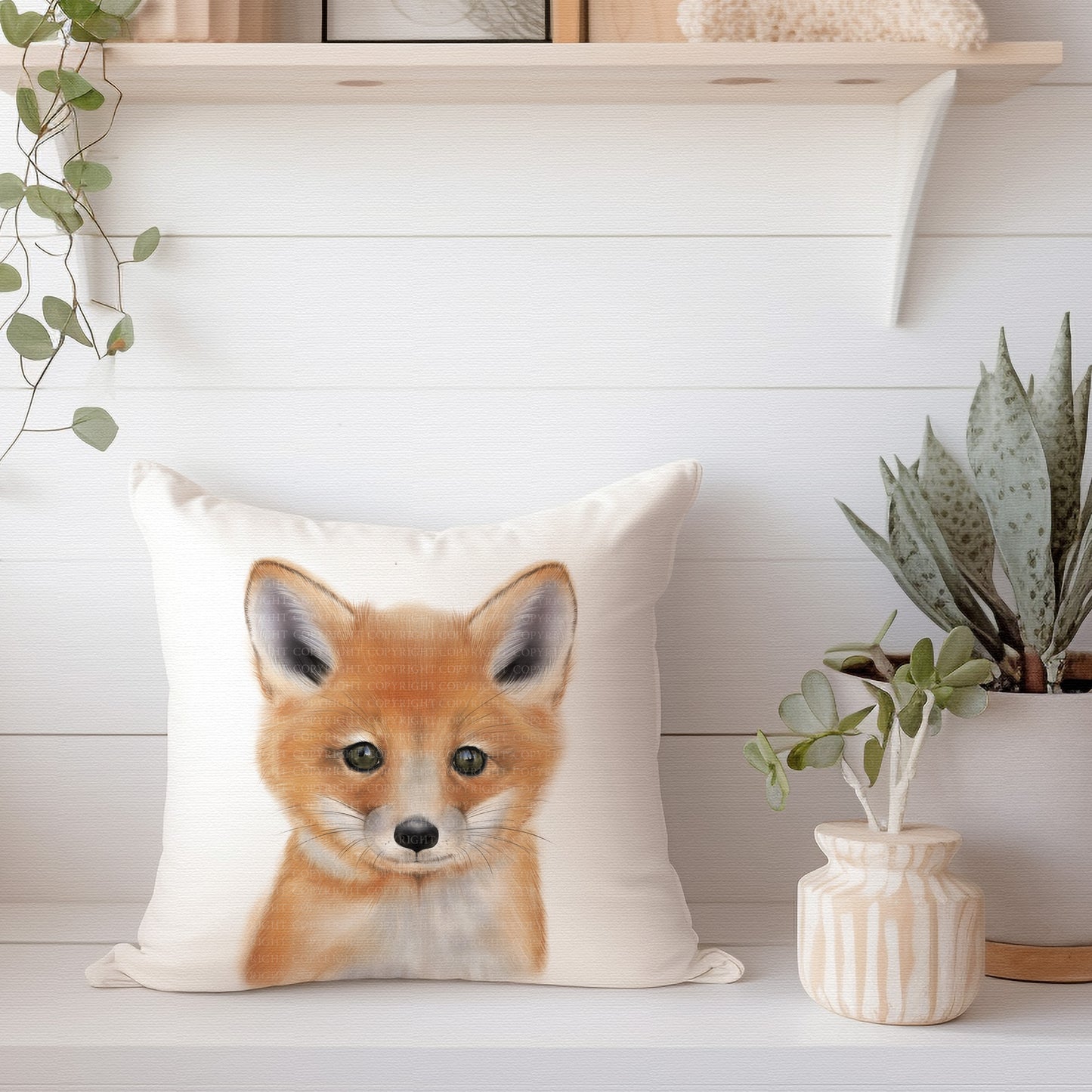 Painted fox