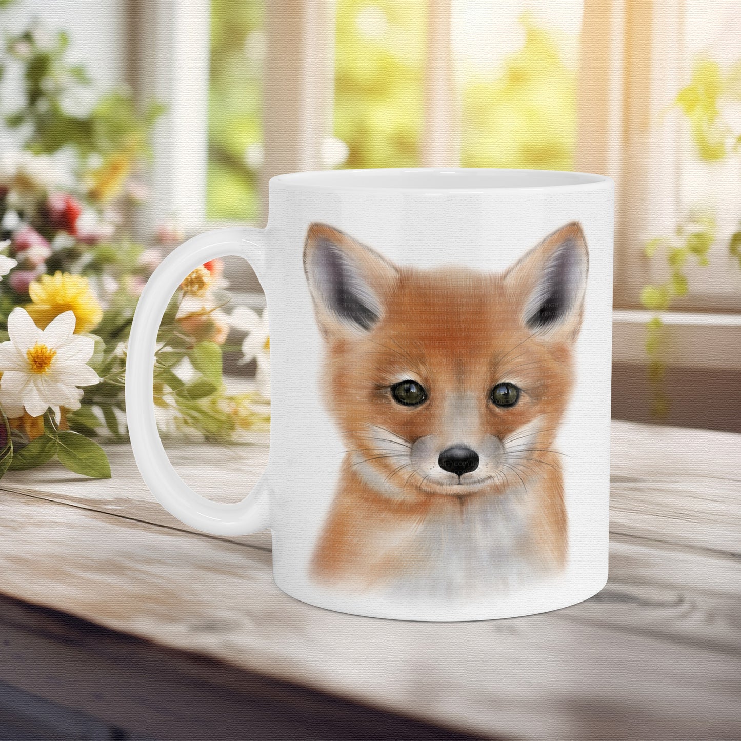 Painted fox