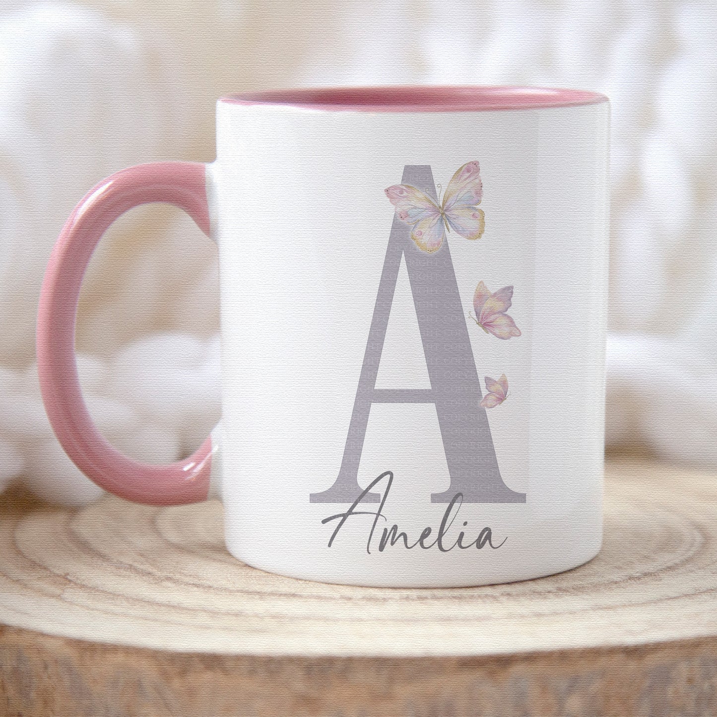 Pastel Butterfly Alphabet