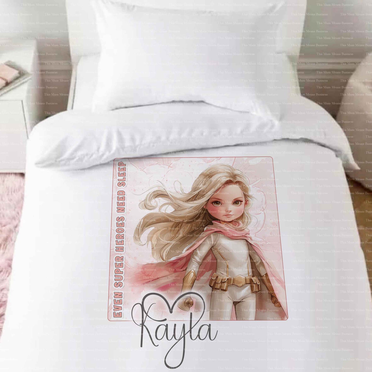 Pink Super Girl Bargain Set