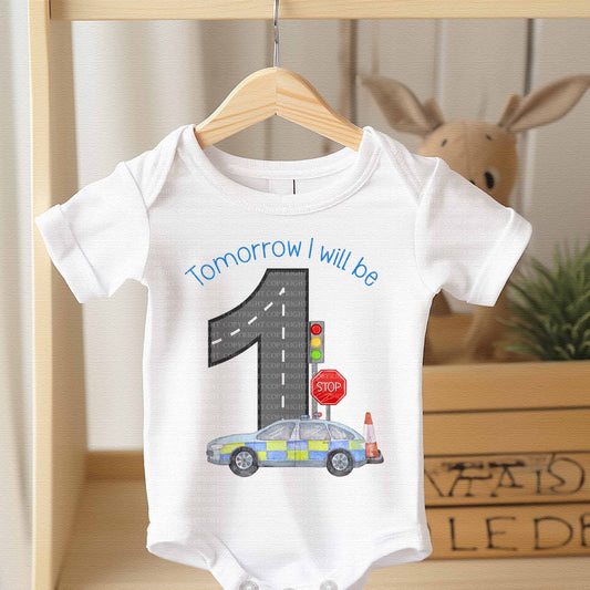 Police Car Numbers 1 - 16