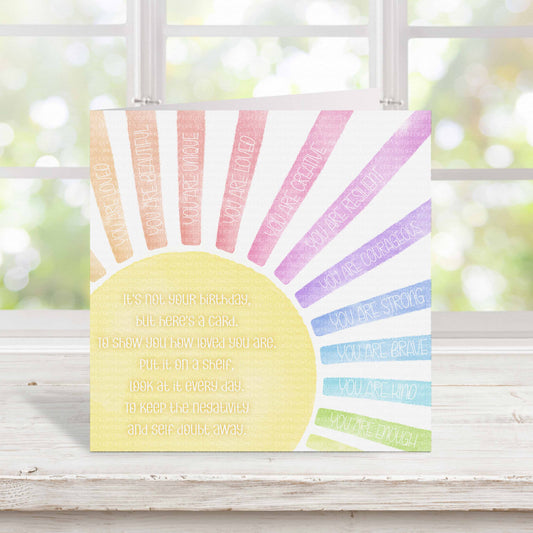 Positive Rainbow Sunshine