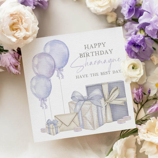 Purple Birthday Presents