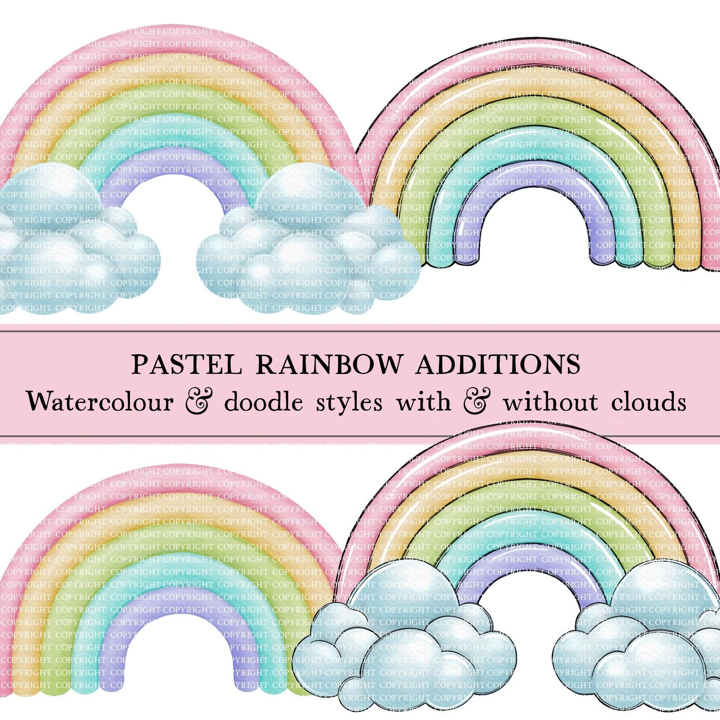 Pastel Rainbow Additions
