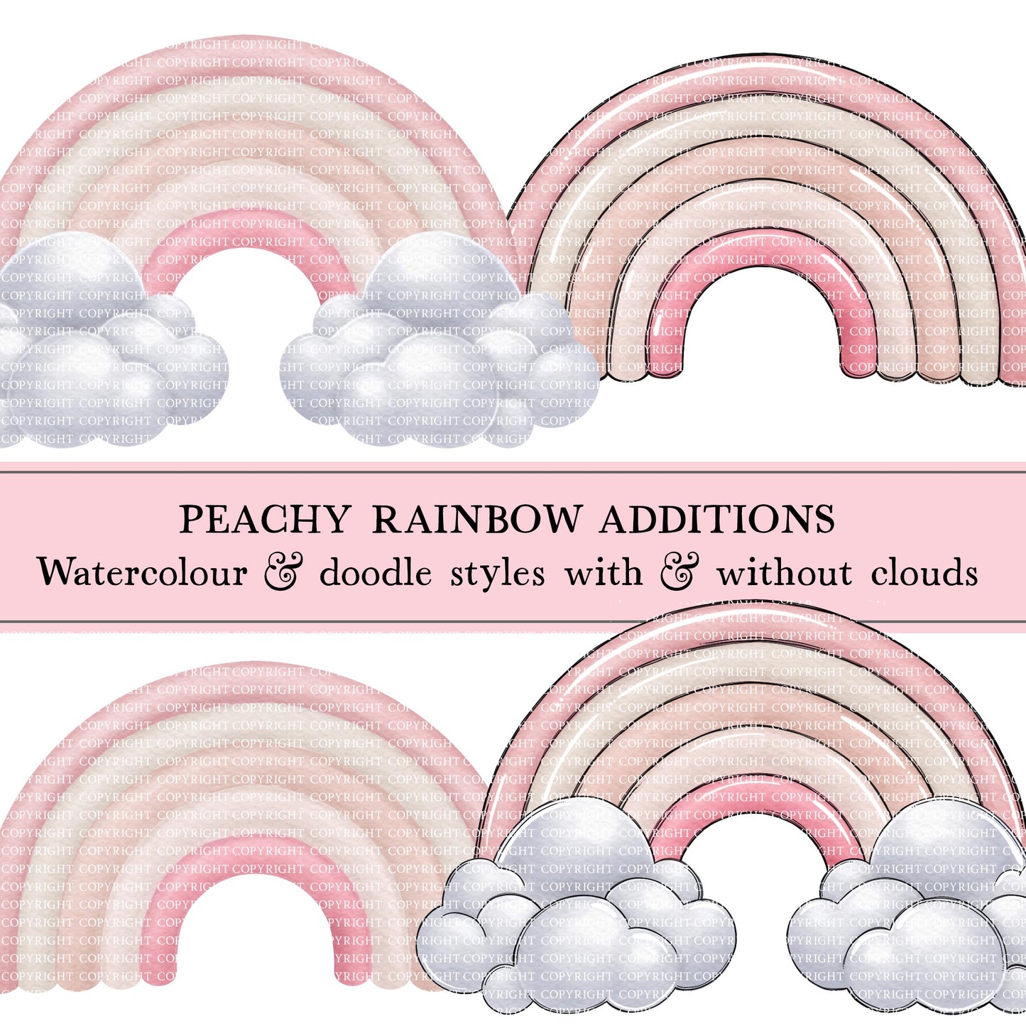 Peachy Rainbow Additions