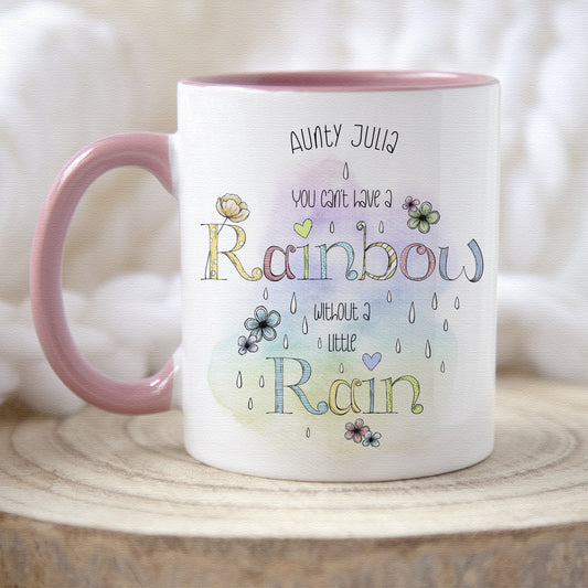 Rainbow Rain Text