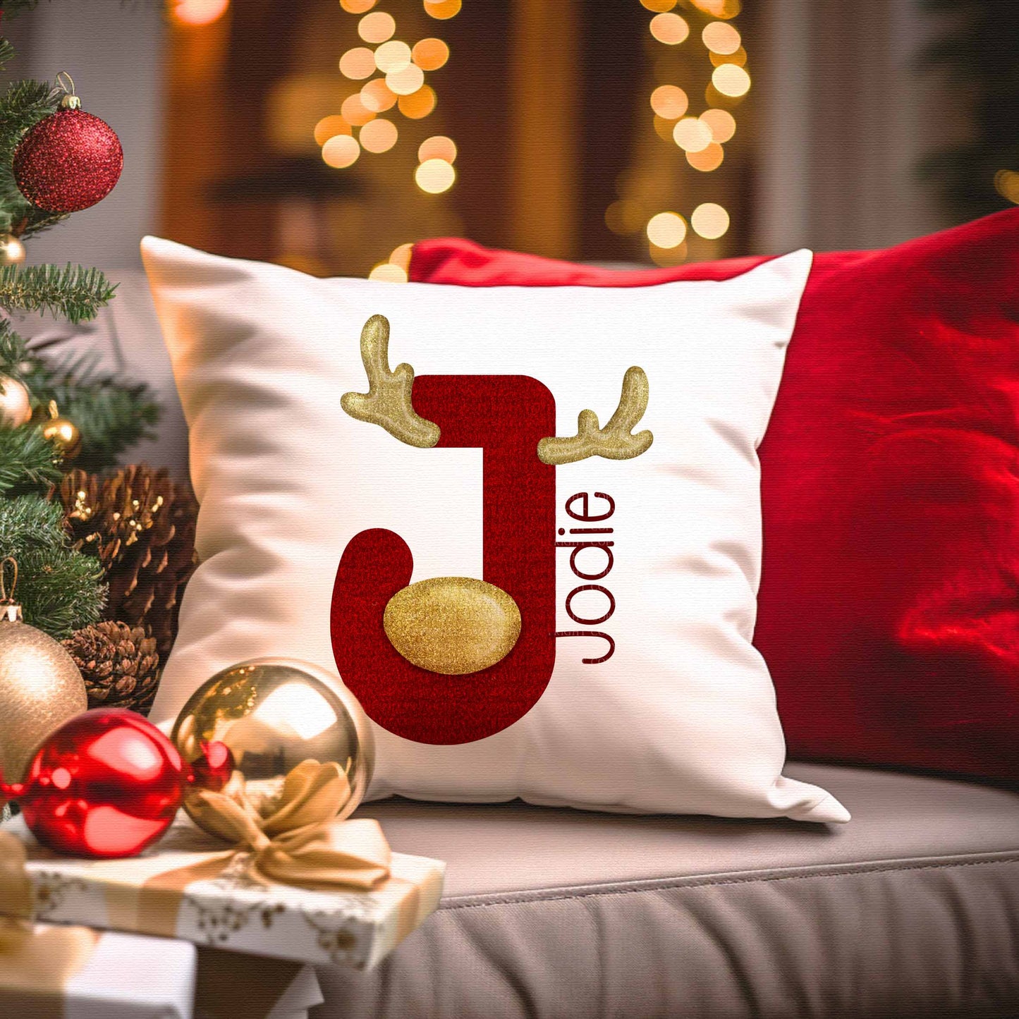Red Reindeer Alphabet