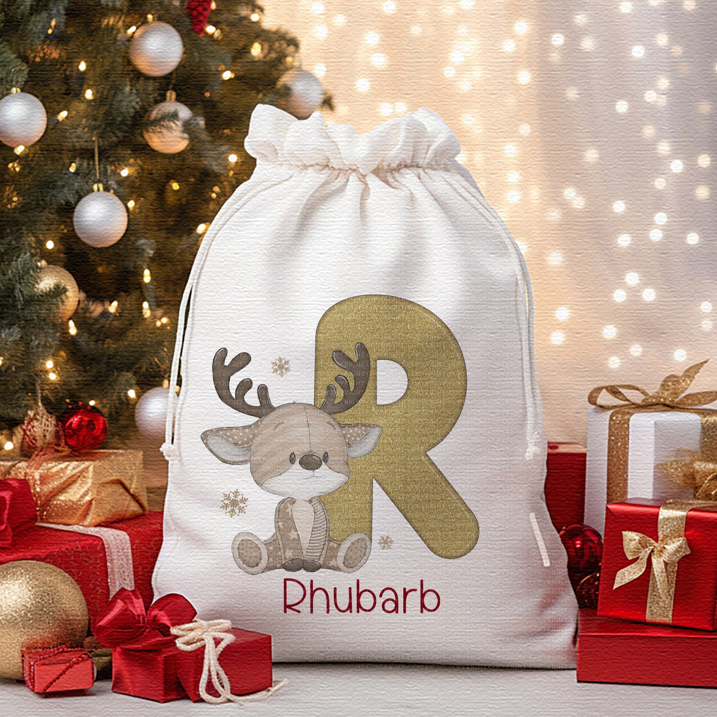 Brown Reindeer Alphabets