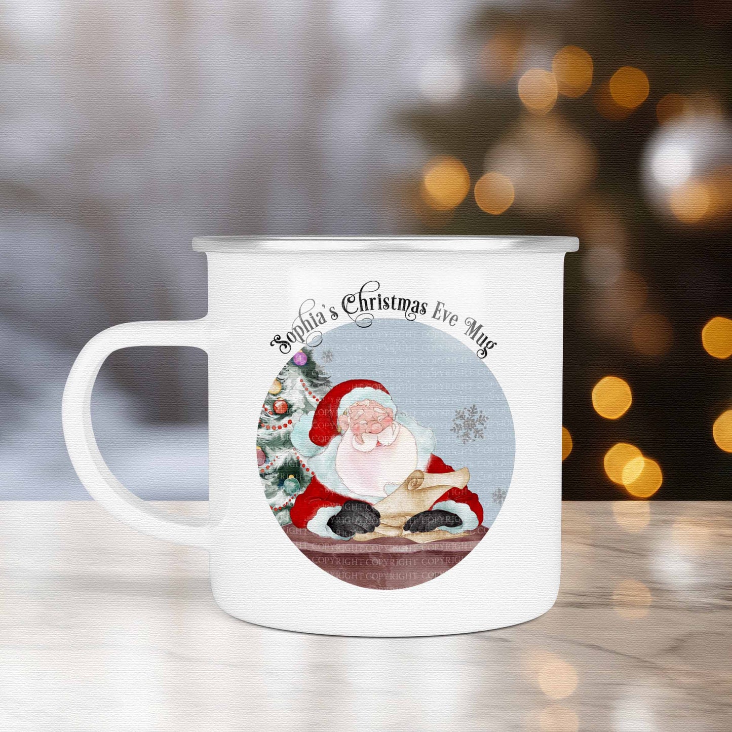 2023 Santa Nice List Decorations