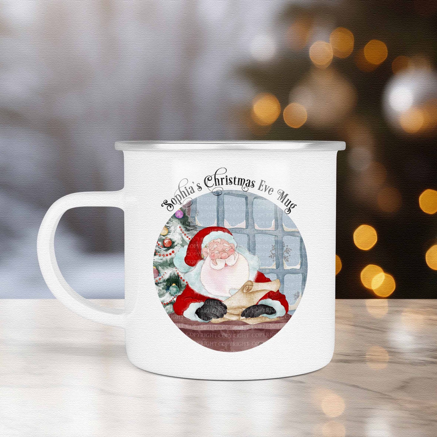 2023 Santa Nice List Decorations