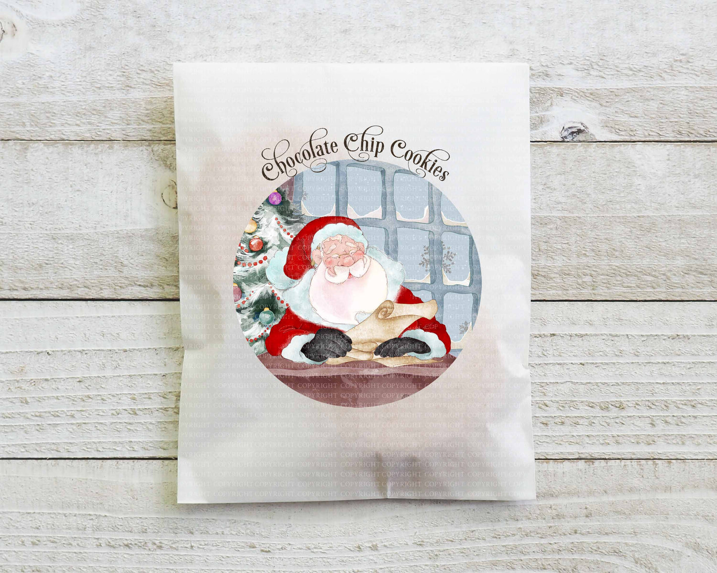 2023 Santa Nice List Decorations
