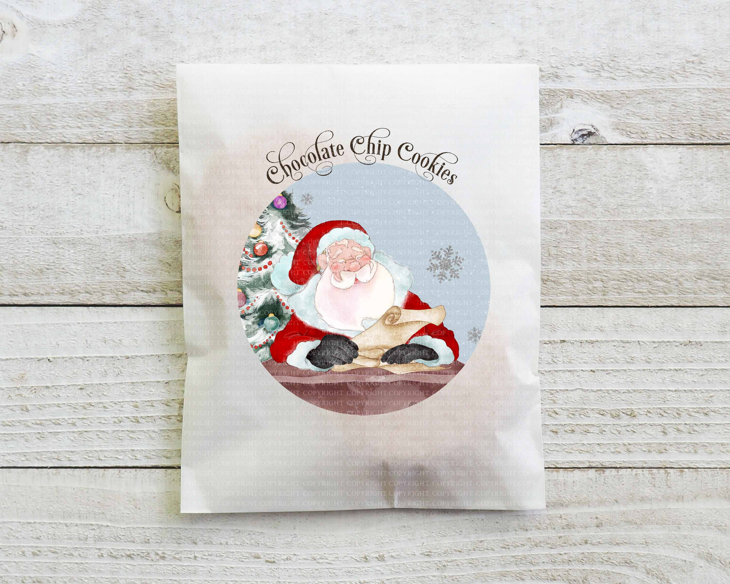 2023 Santa Nice List Decorations