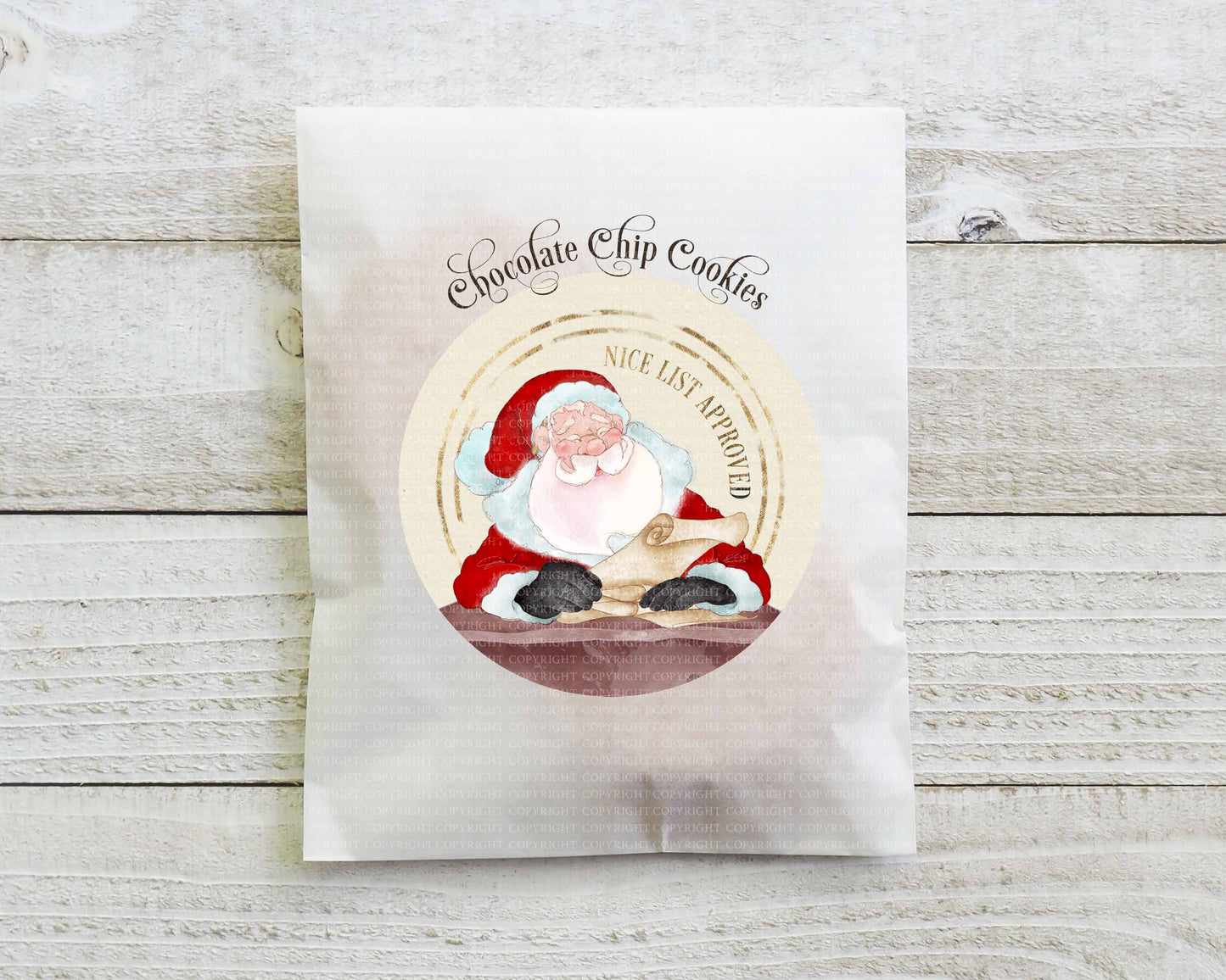 2023 Santa Nice List Decorations