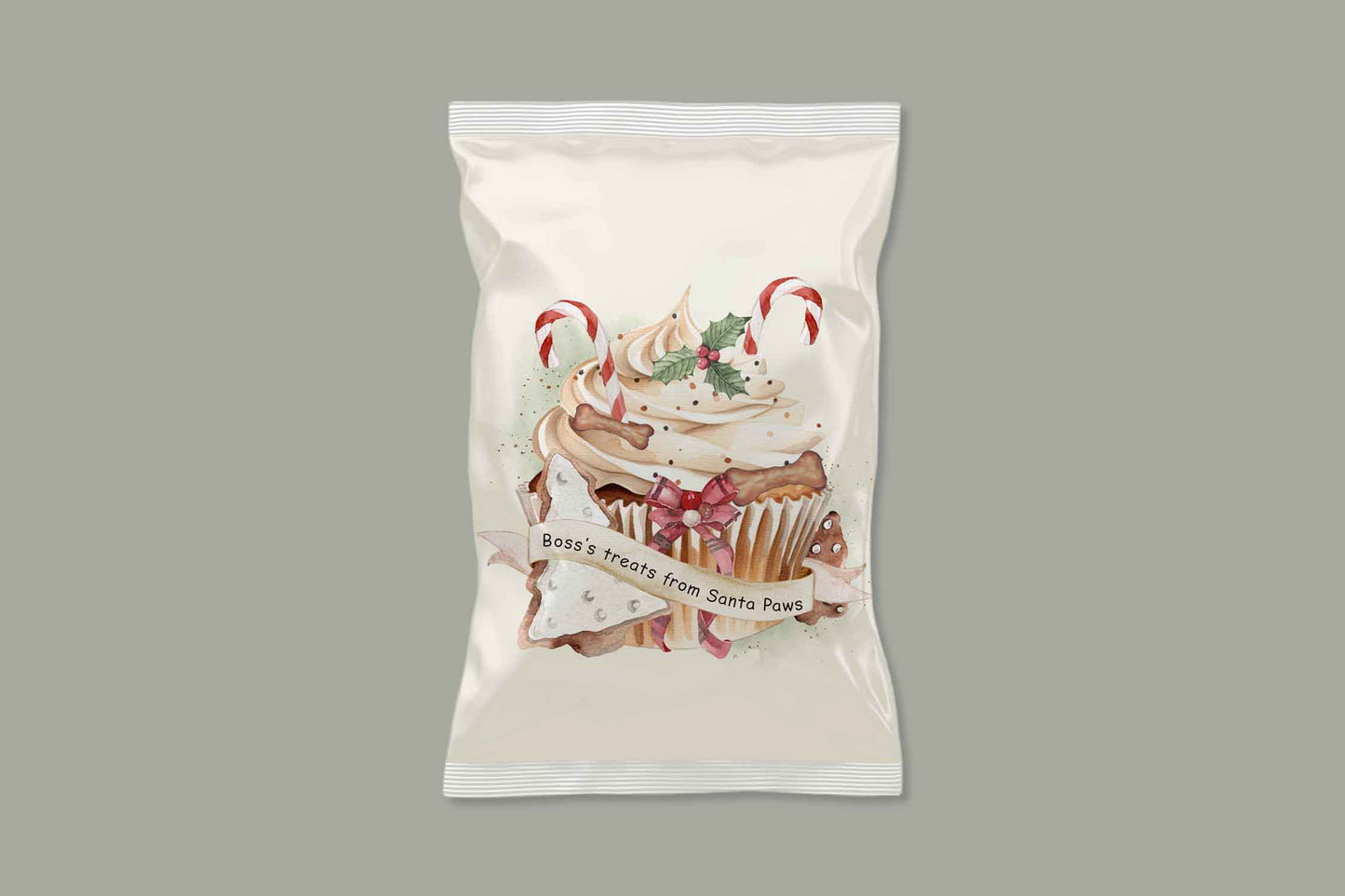 Santa Paws Dog Treat Bags