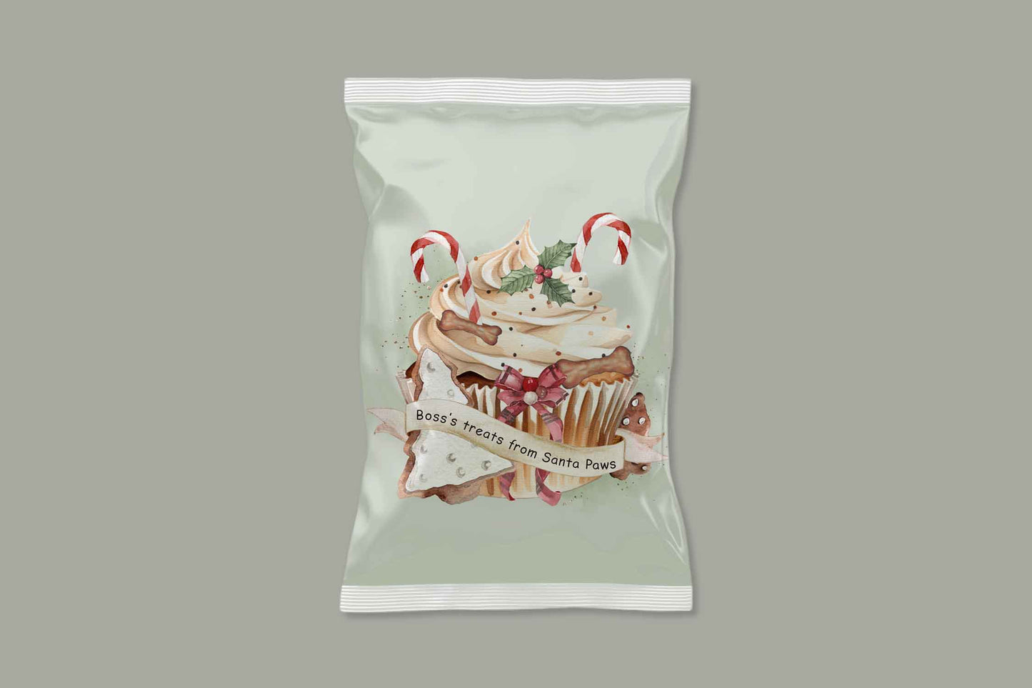Santa Paws Dog Treat Bags