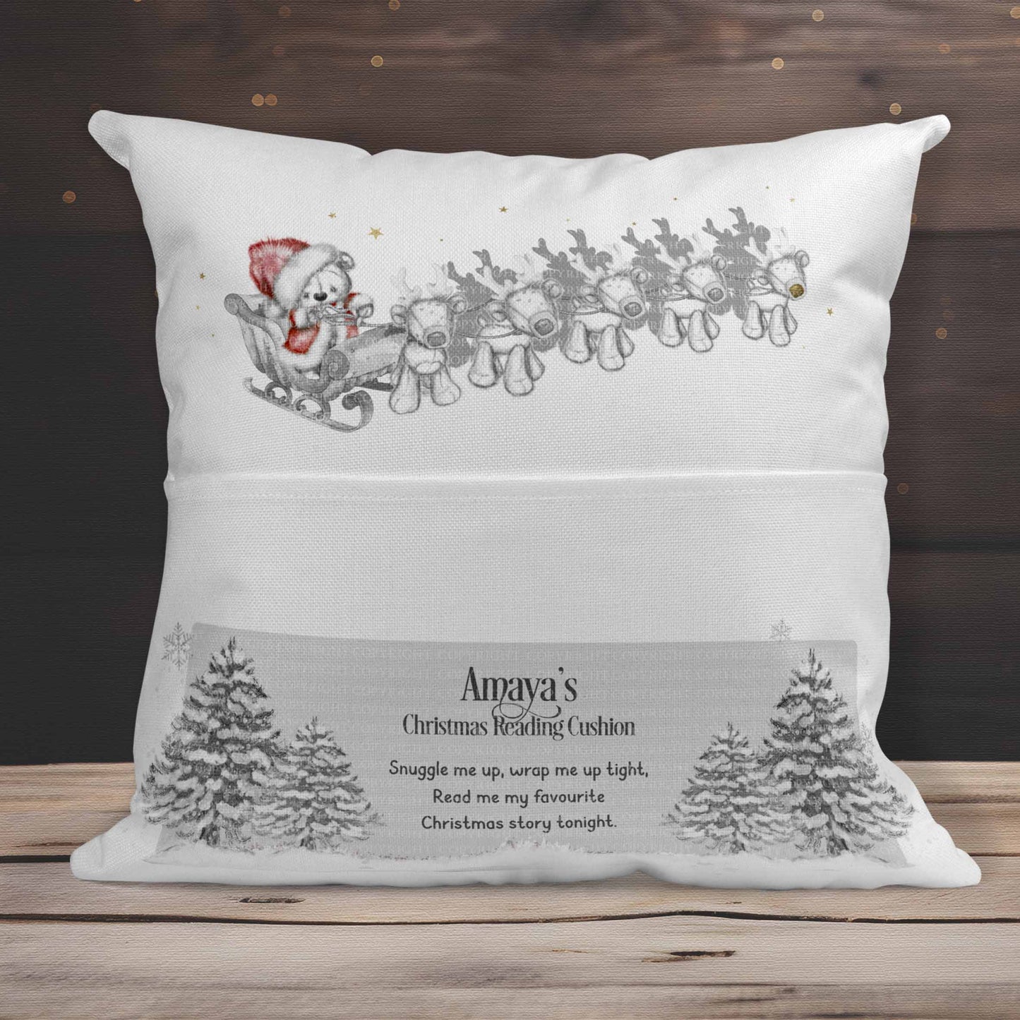 Santa Reindeer Sleigh Set