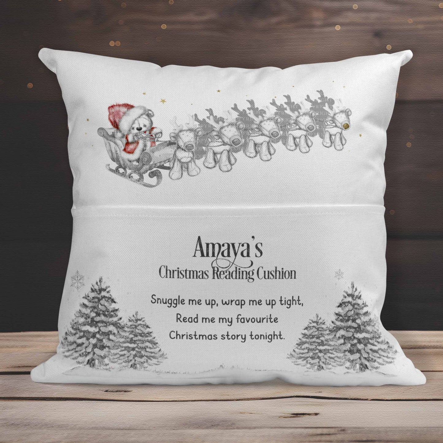 Santa Reindeer Sleigh Set