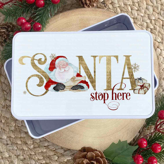 2023 Santa Stop Here Text