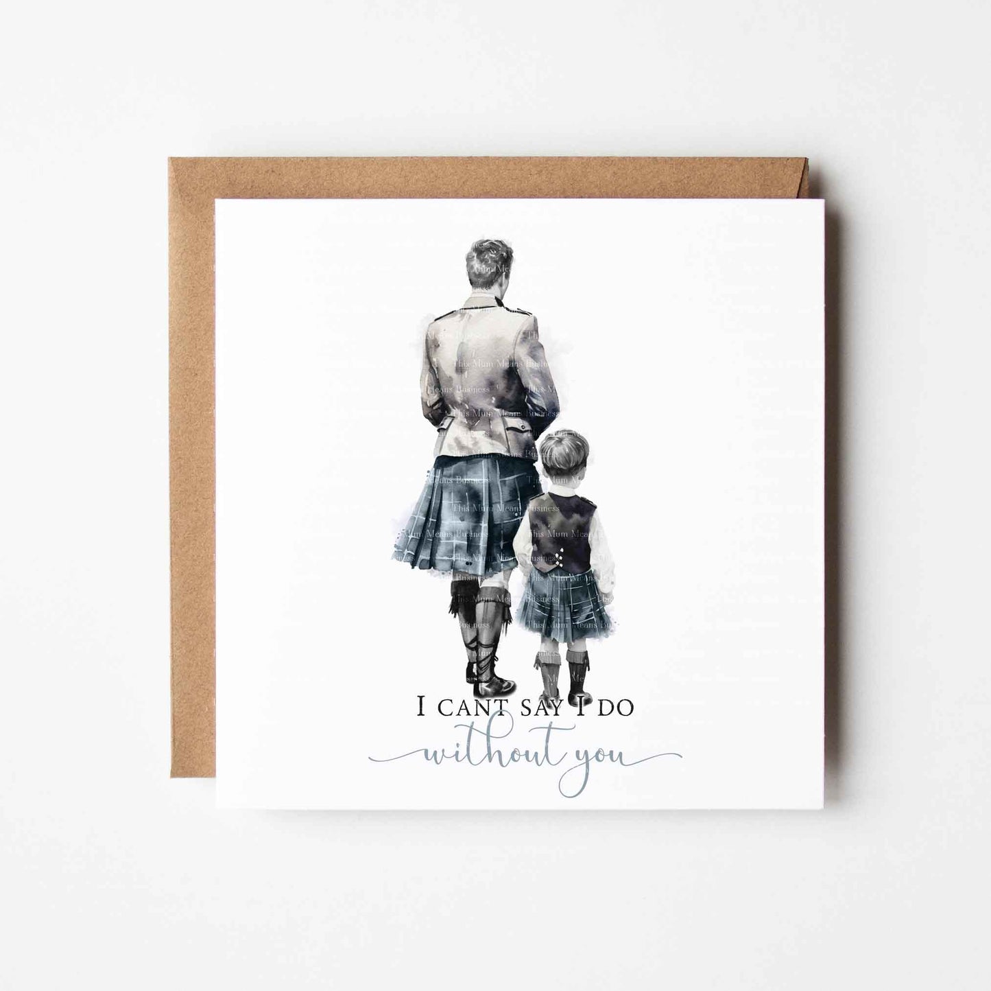 Scottish Watercolour Wedding Set