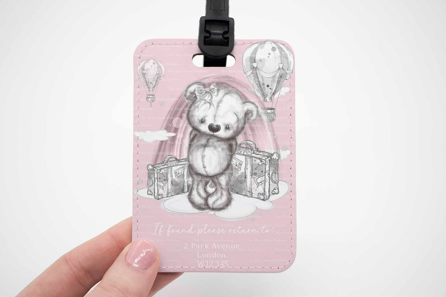 Sketchy Baby Bears - Luggage Tags
