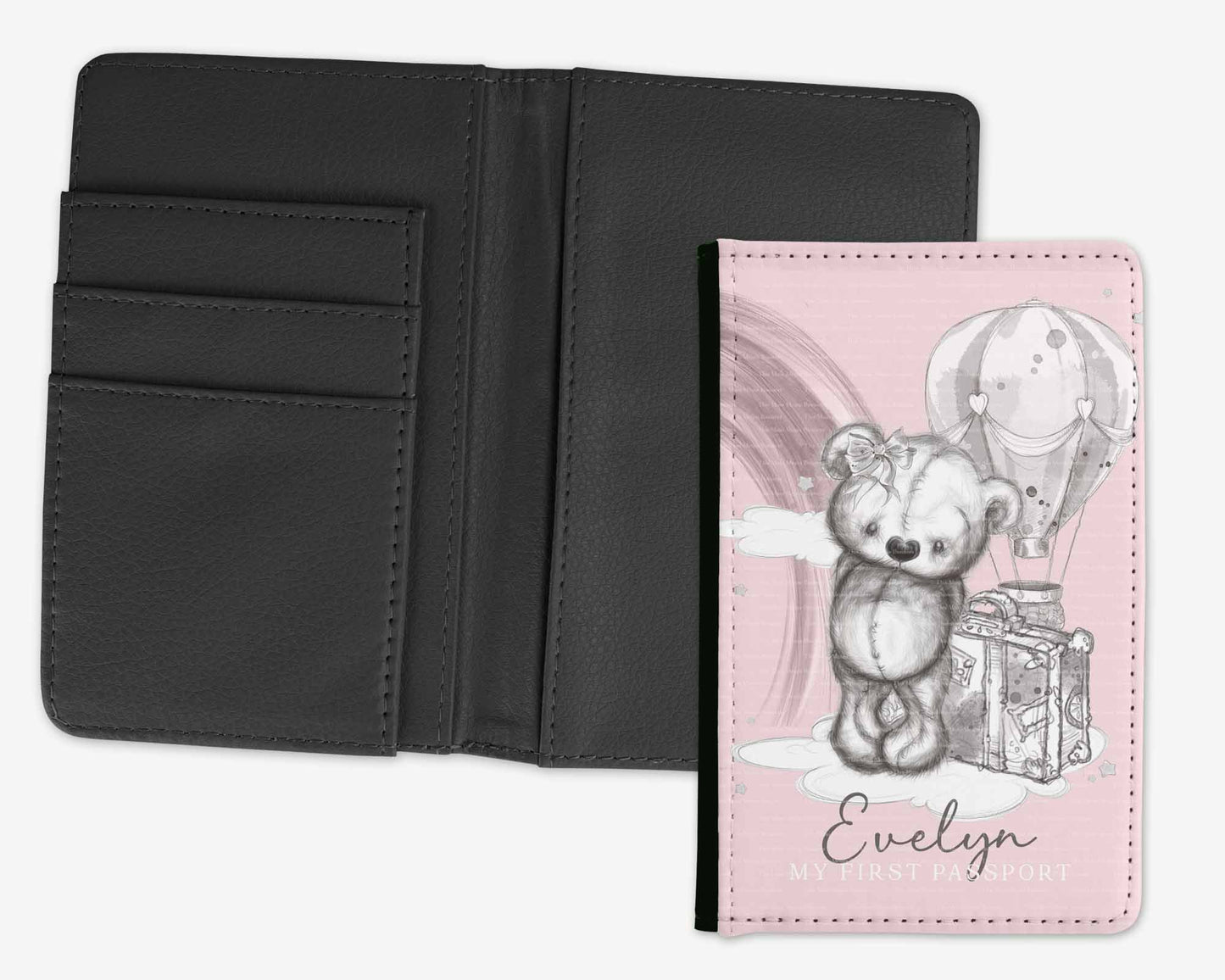 Sketchy Baby Bears - Passport Covers