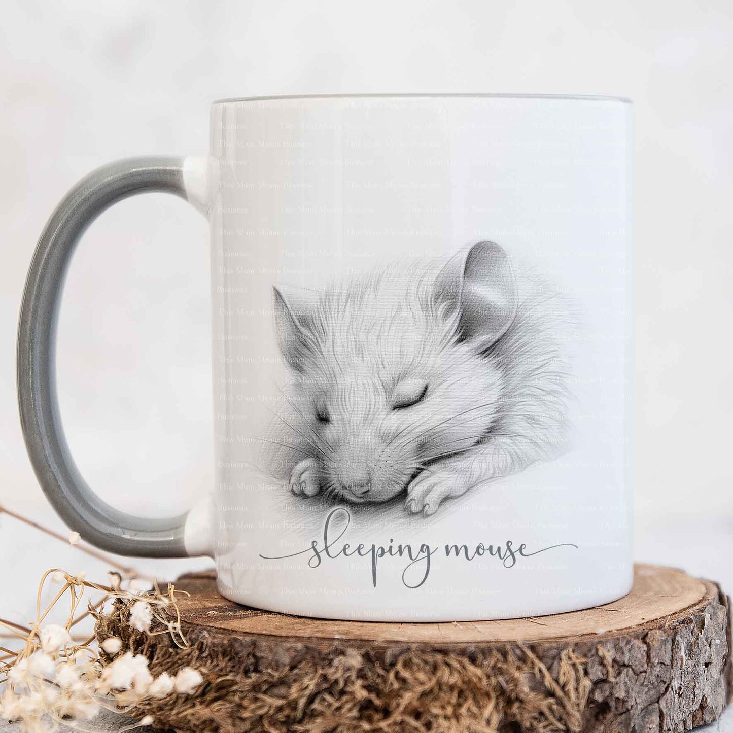 Sketchy Sleeping Mouse