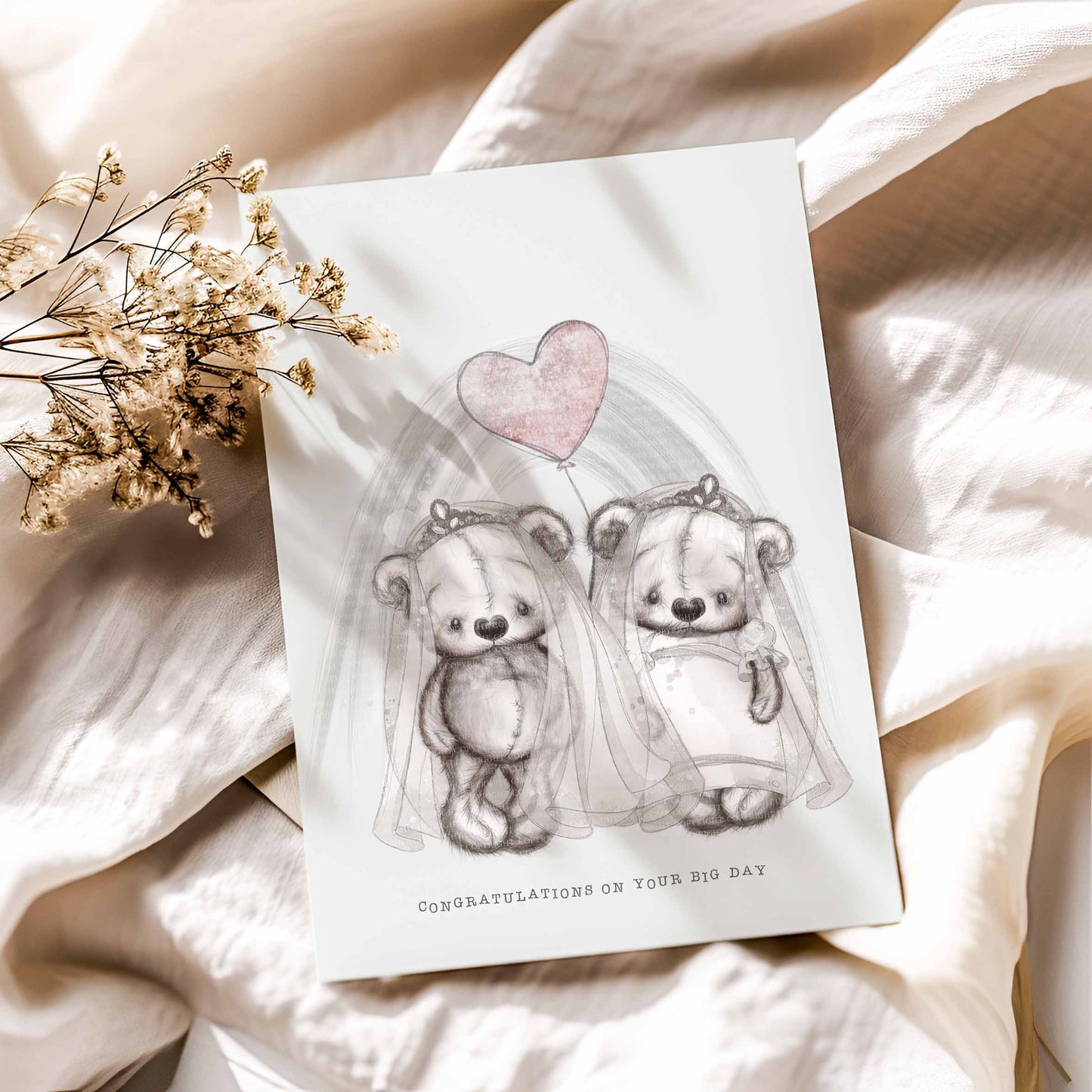 Sketchy Bears Wedding - Couples