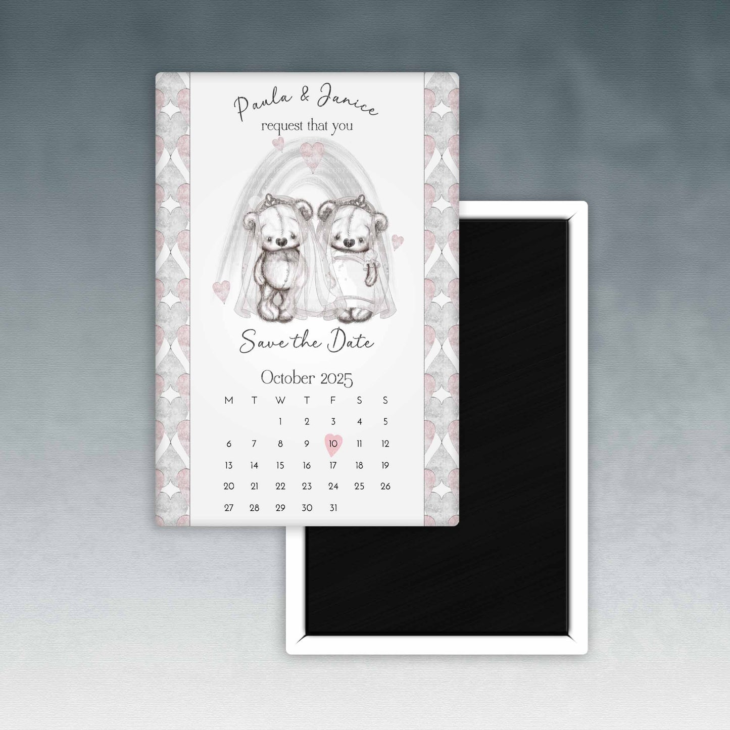 Sketchy Bears Wedding - Couples