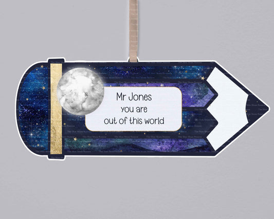 Teacher Pencils - Sky Moon