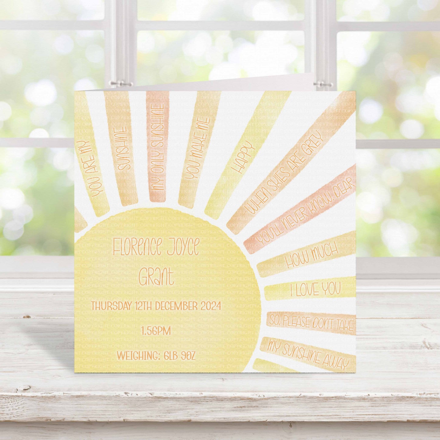 Sunshine song