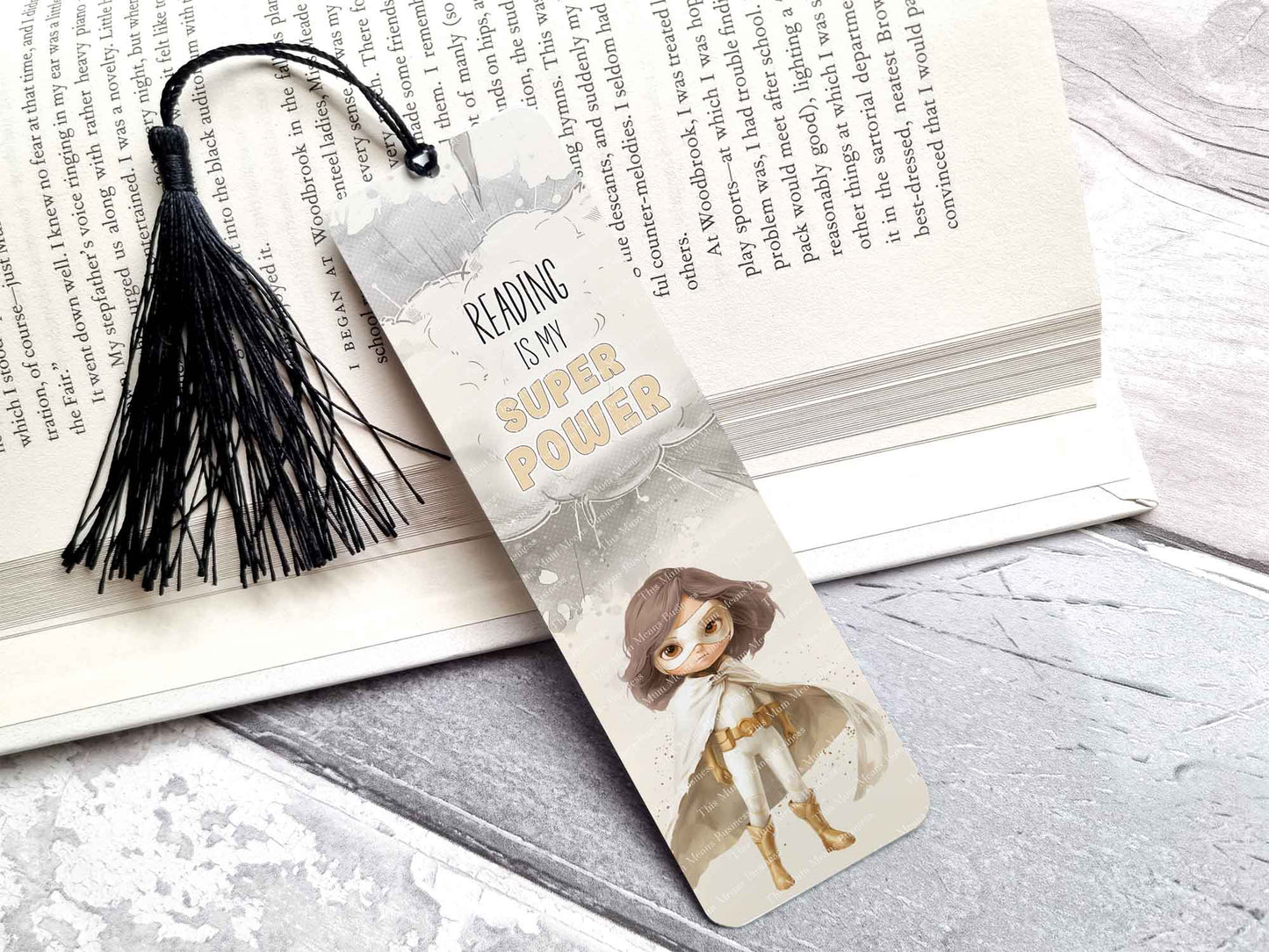 Super Girl Bookmarks