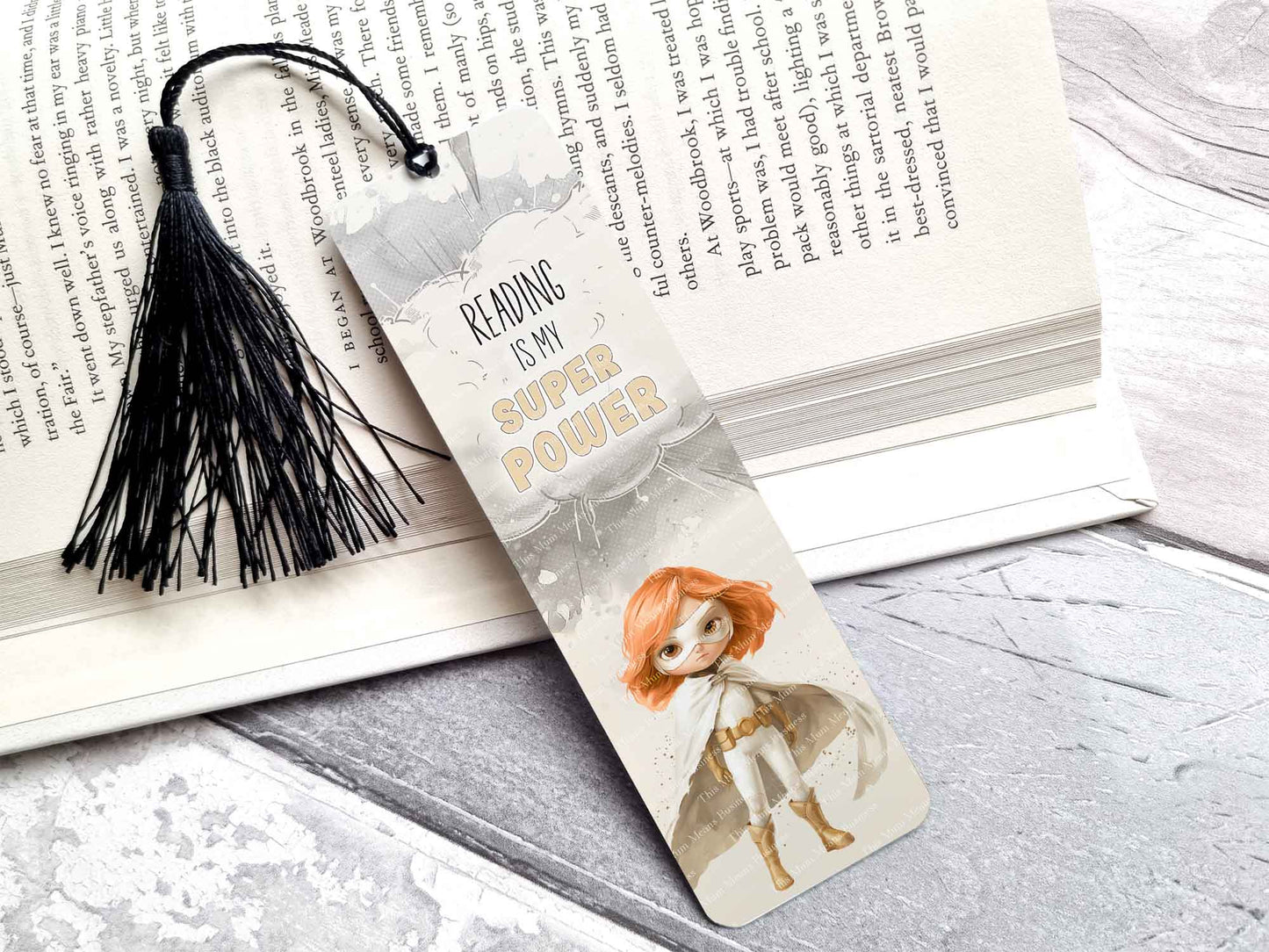 Super Girl Bookmarks
