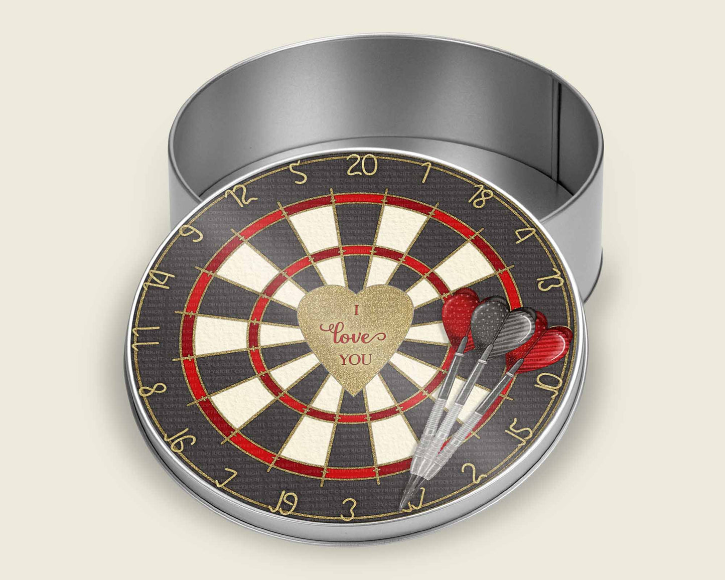 Valentine's Dart Set
