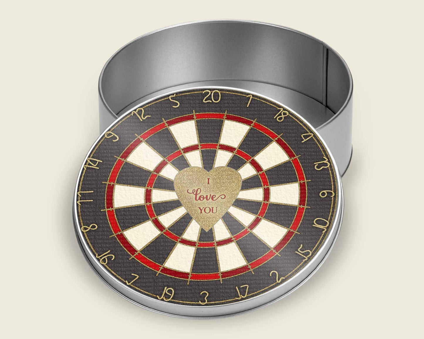 Valentine's Dart Set