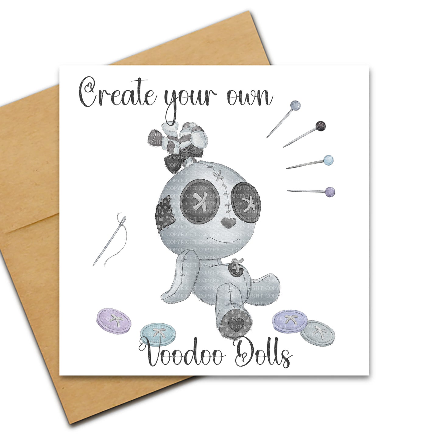 Voodoo Dolls - Grey