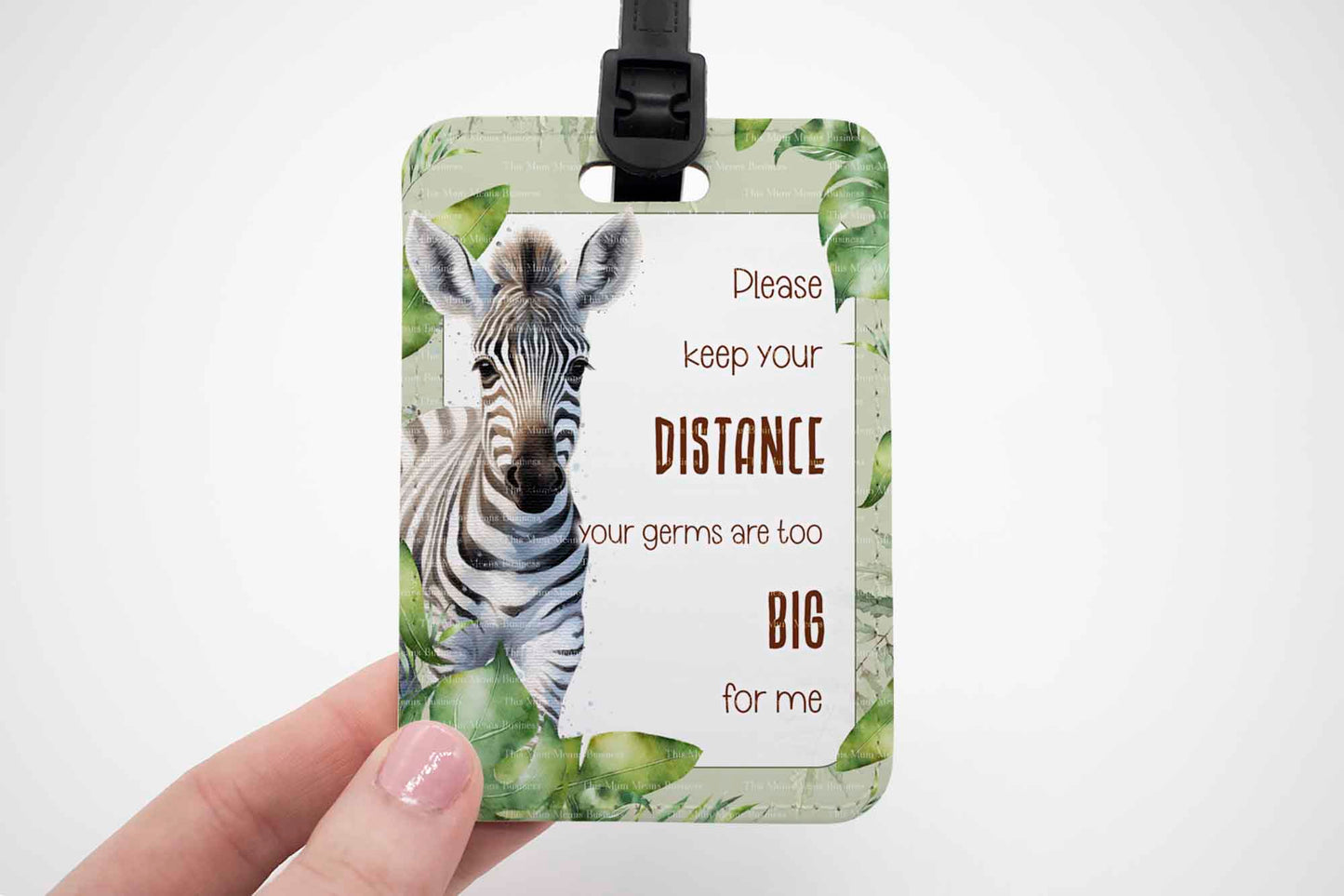 Watercolour Animal Keep your Distance Set
