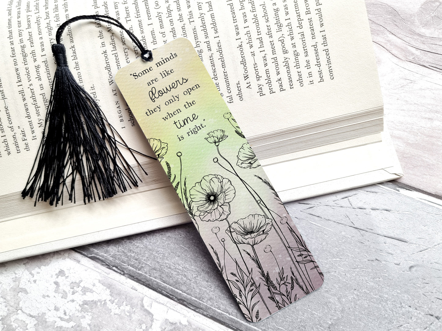 Wildflower Bookmark Set