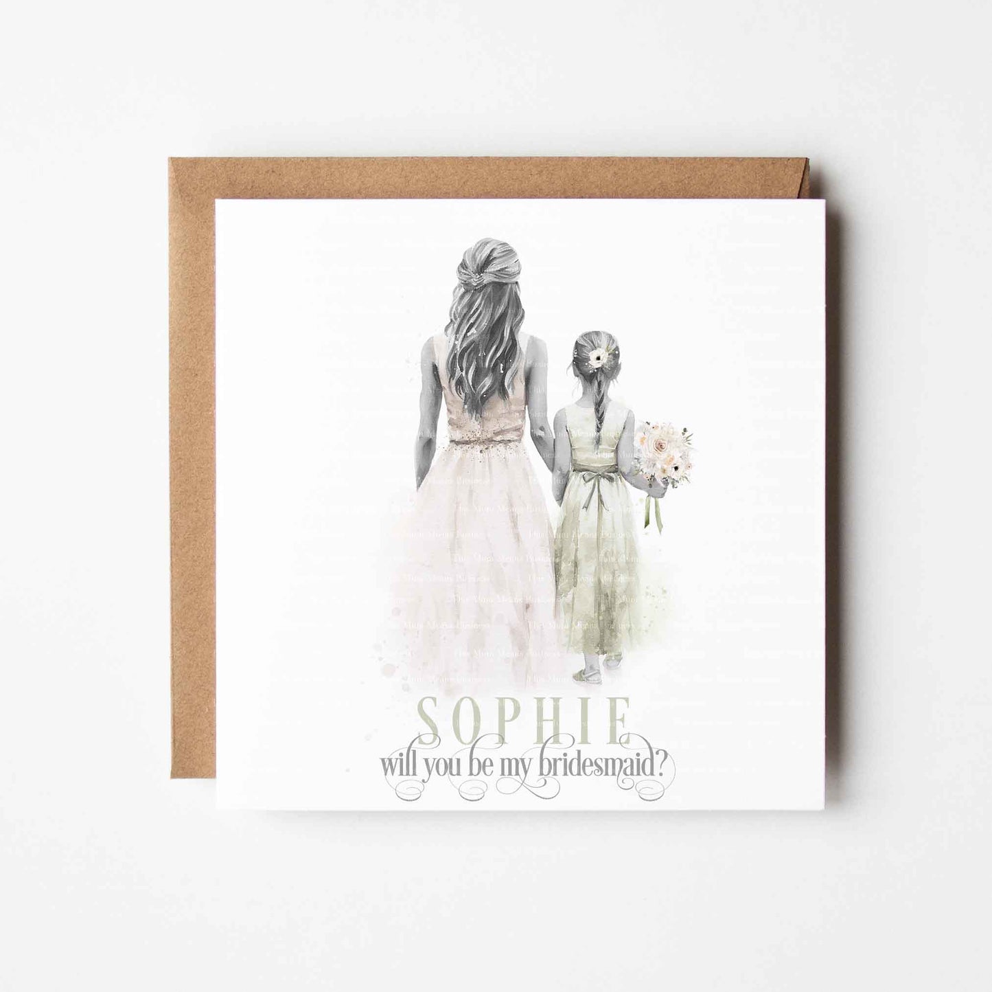Young Bridesmaid & Bride Variations
