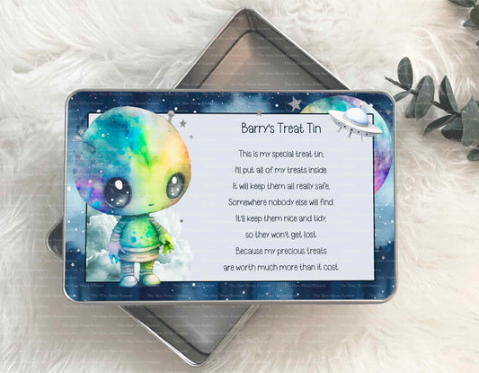 Barry Alien Tin