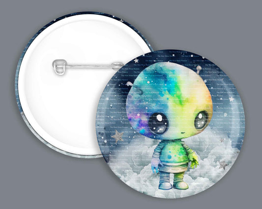 Barry Alien Badges/Stickers