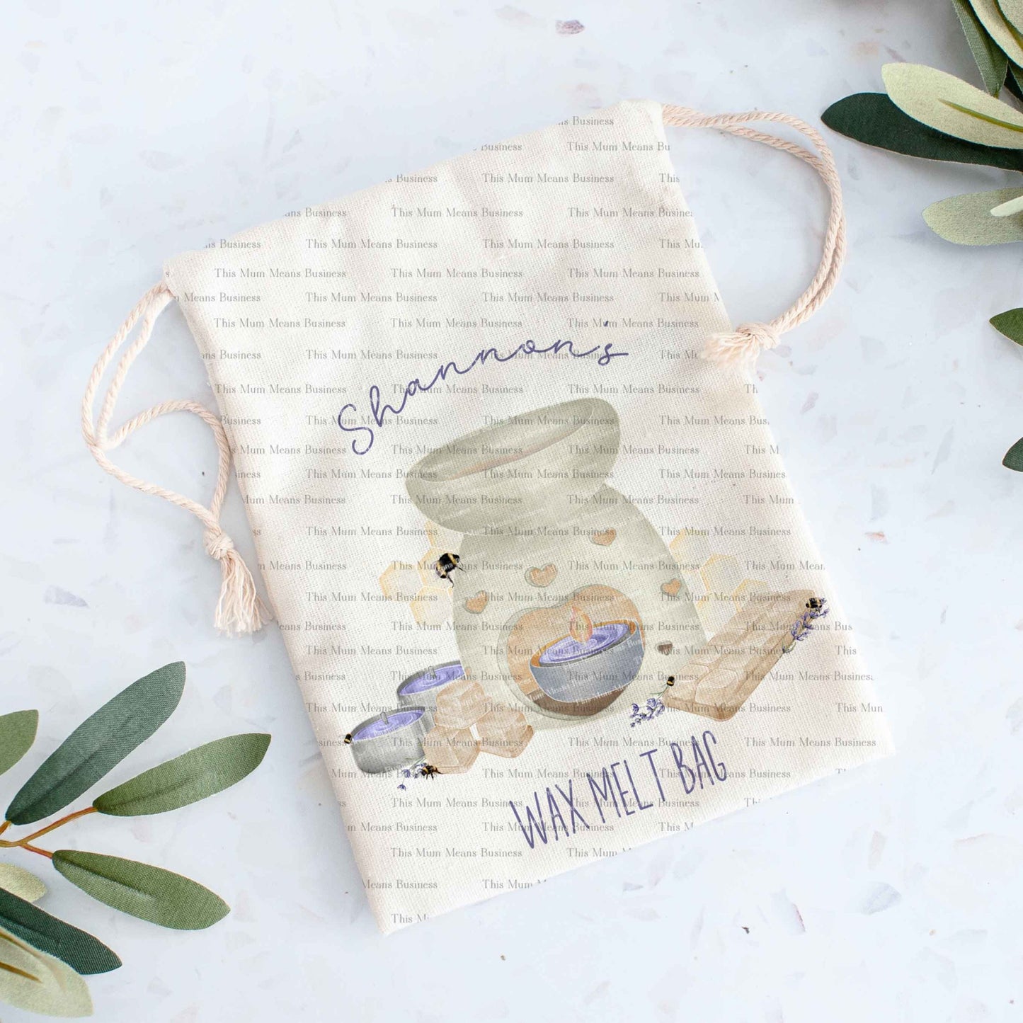 Bee Lavender Wax Melt Tins