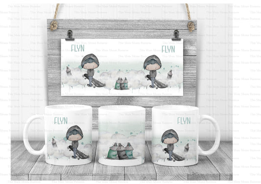 Billie Jo Skater Boy Mug Wrap