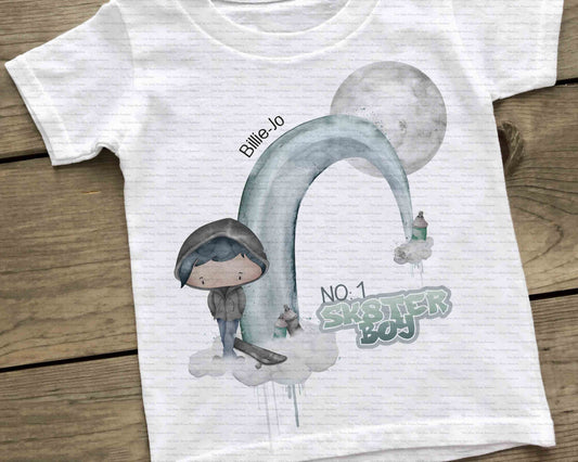 Billie Jo Skater Boy Wonky Rainbow