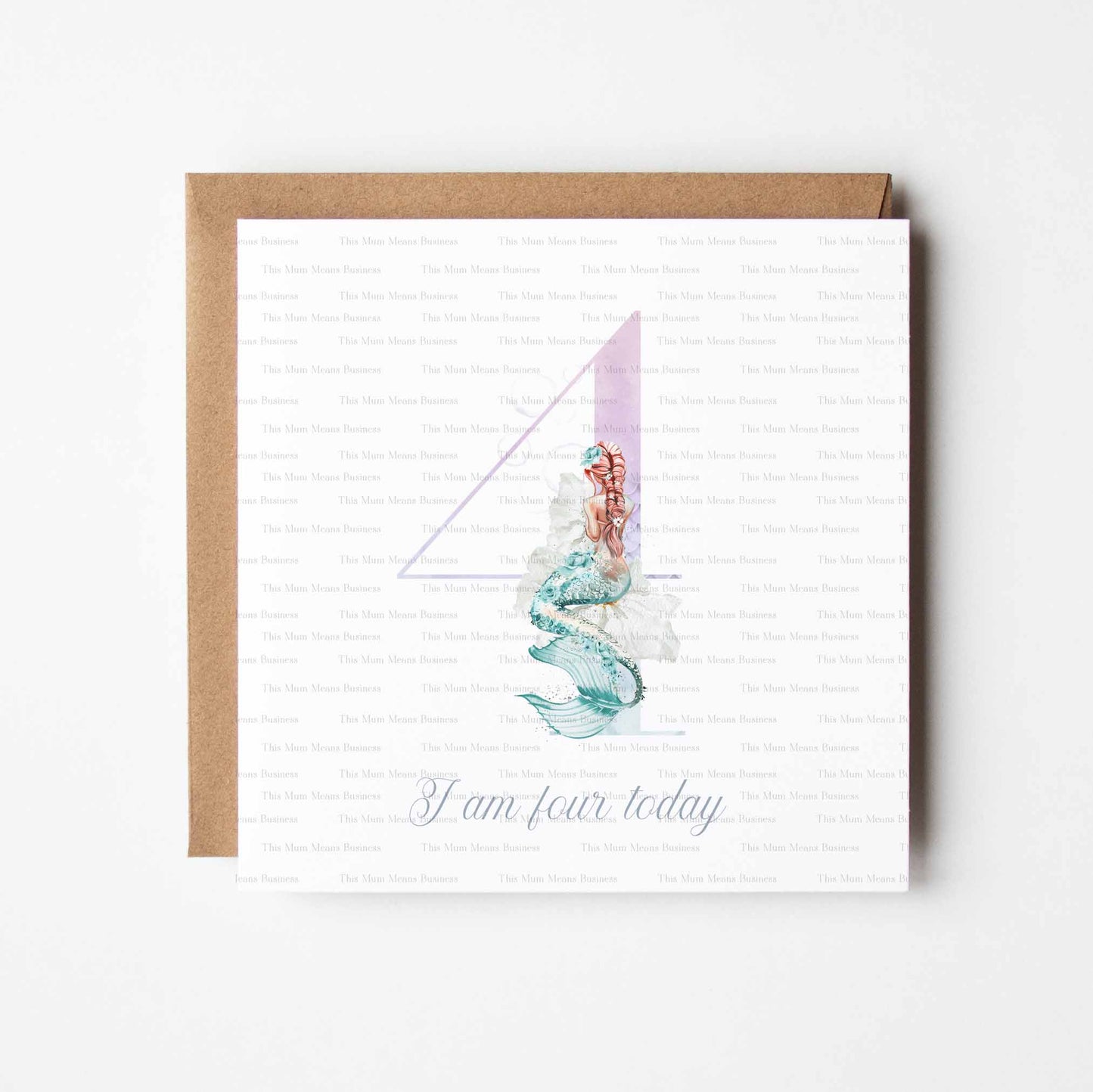 Floral Mermaid Numbers